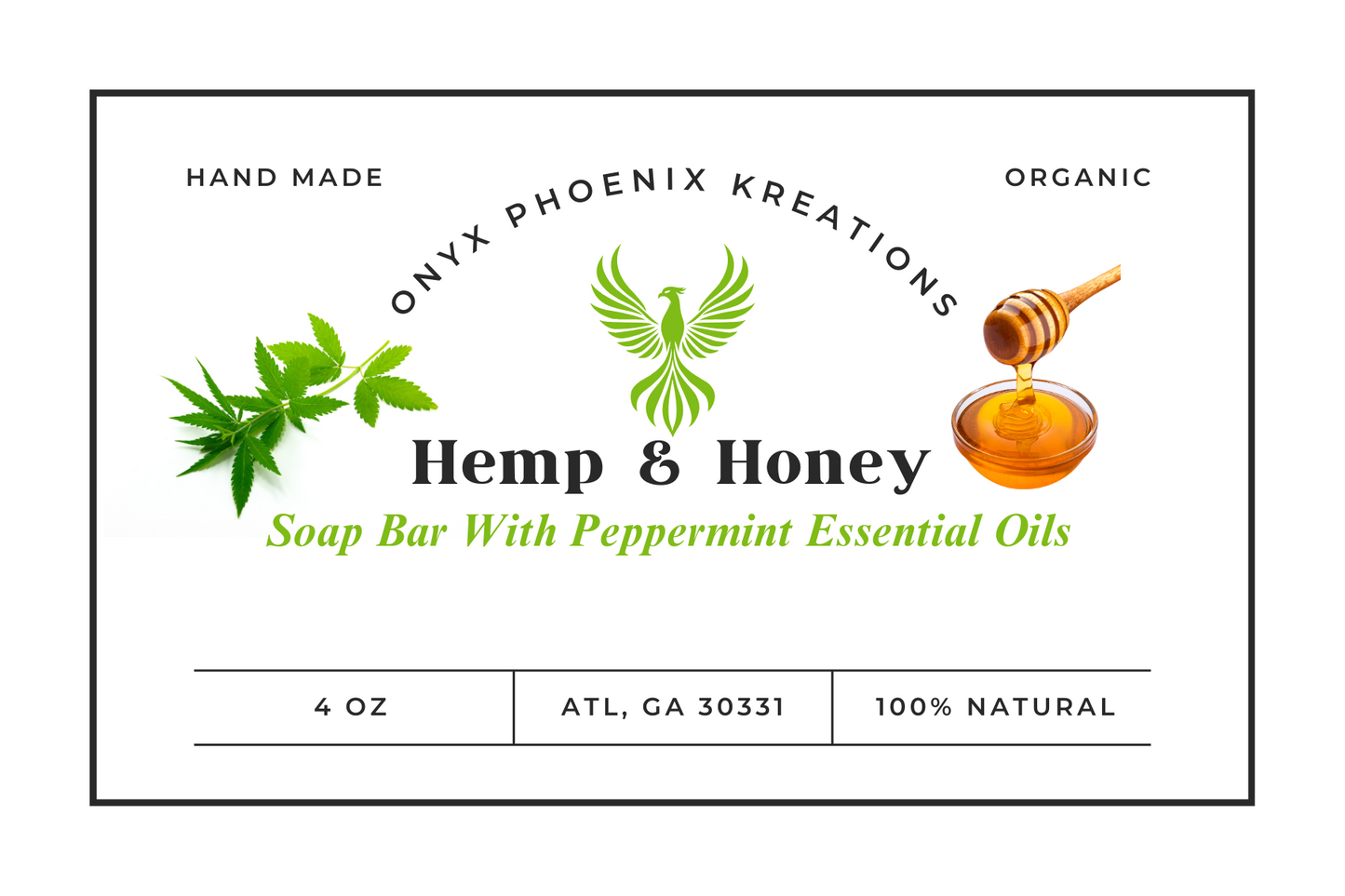 Hemp & Honey Soap Bar