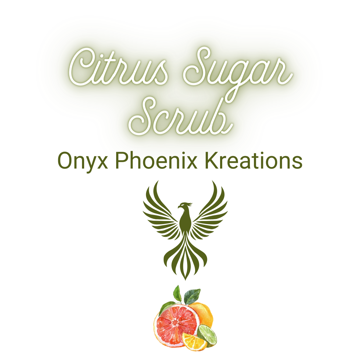 Foaming Citrus Sugar Scrub