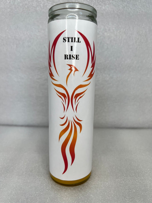 Phoenix Rising Candle