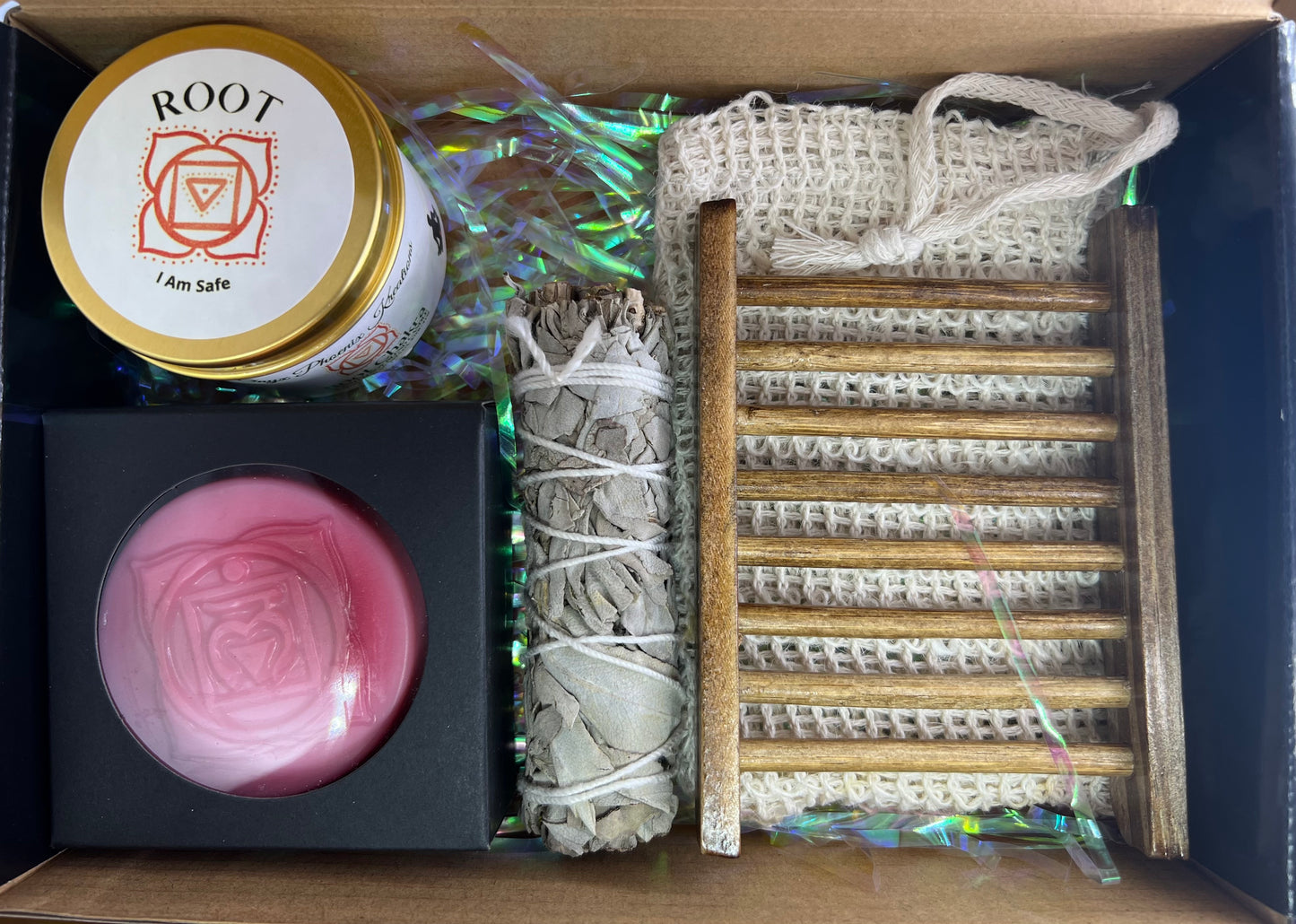 Root Chakra Soap and Candle Spa Kit